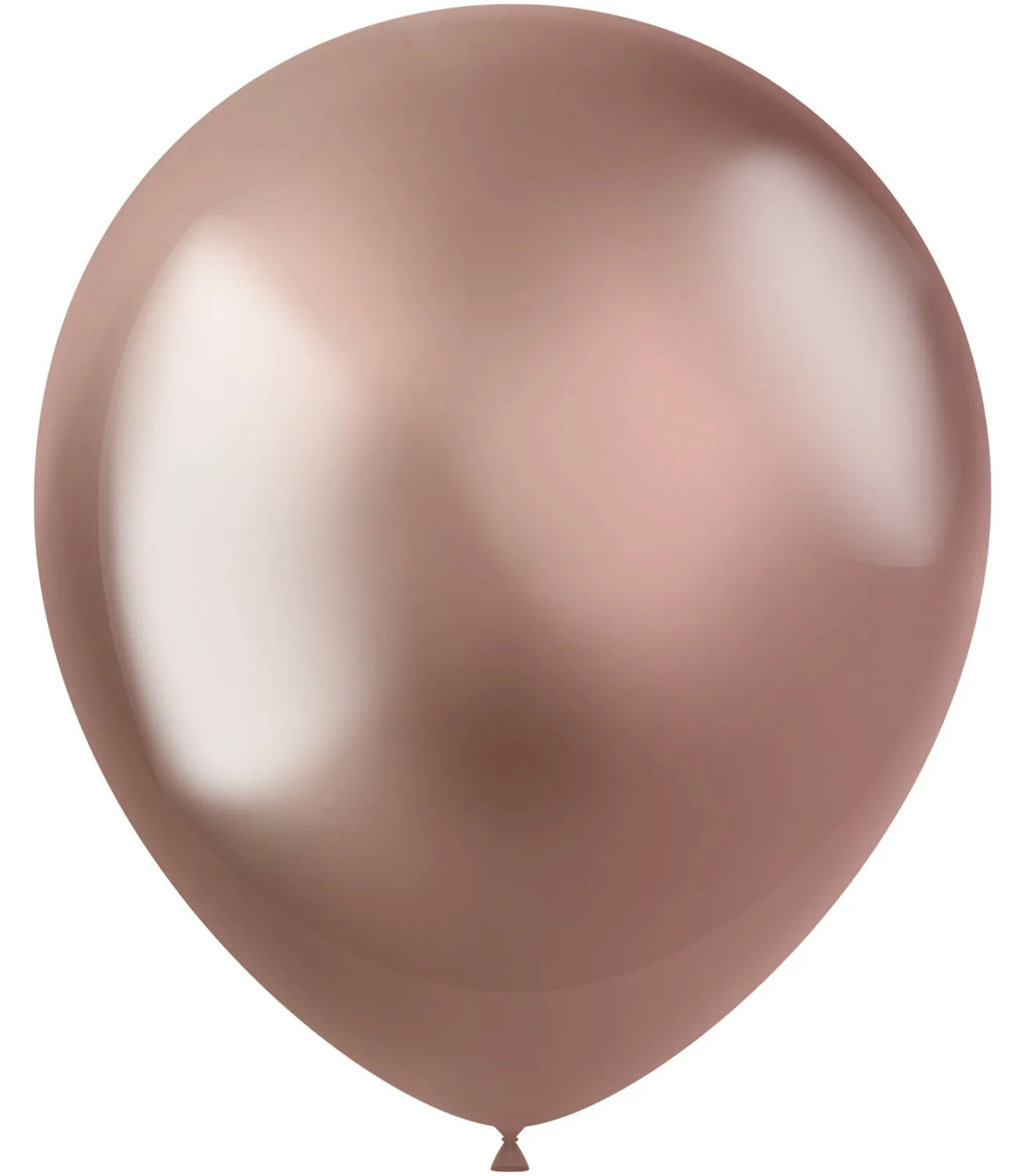 50 palloncini Shiny Star oro rosa 33 cm
