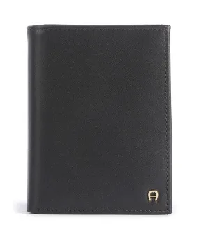  Aigner Basics Portafoglio pelle di vitello marrone scuro  