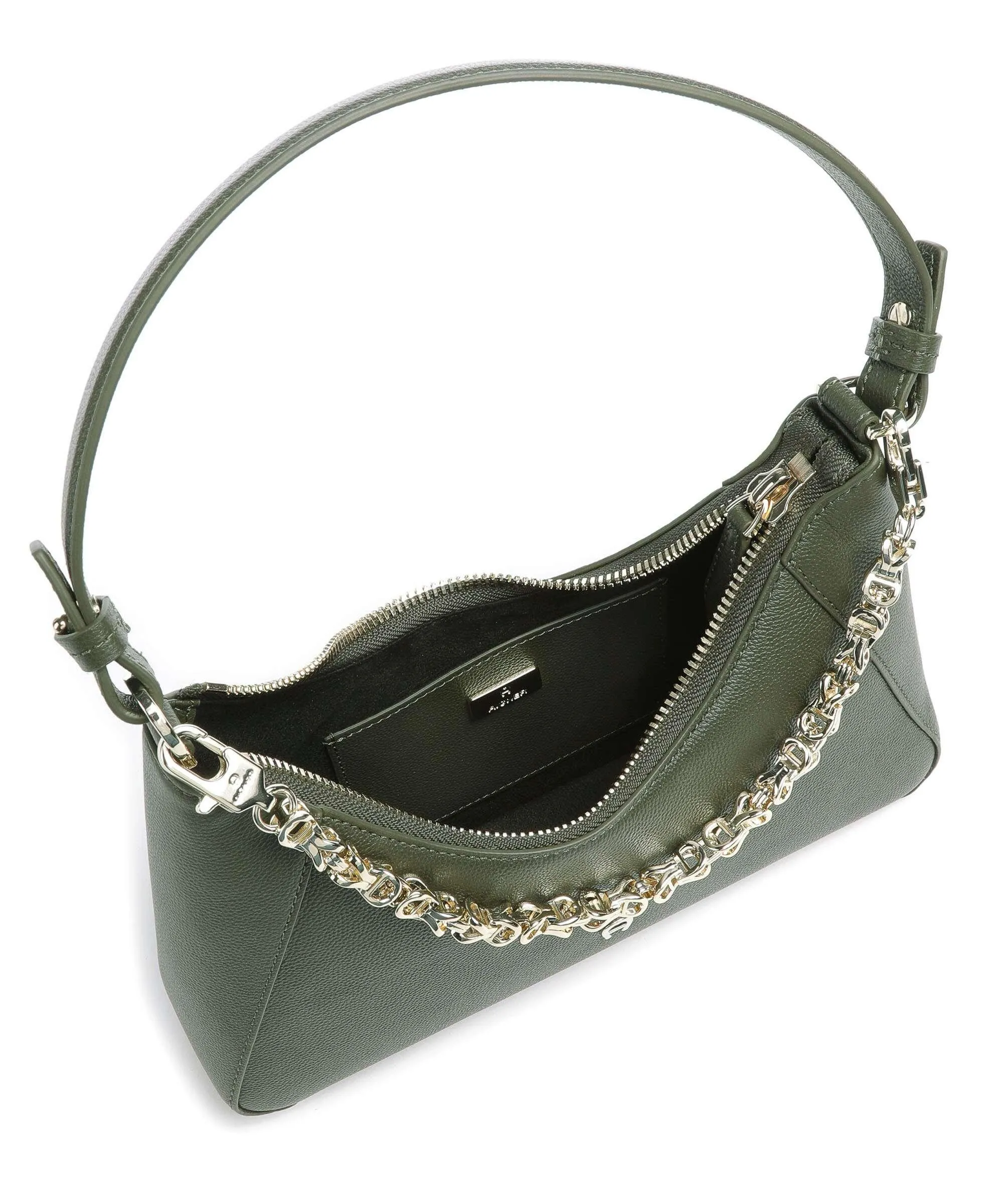  Aigner Gia S Borsa hobo pelle di vacchetta grana verde  