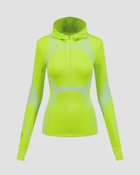 Bluza treningowa damska Adidas by Stella McCartney ASMC Truepace IW9866-green