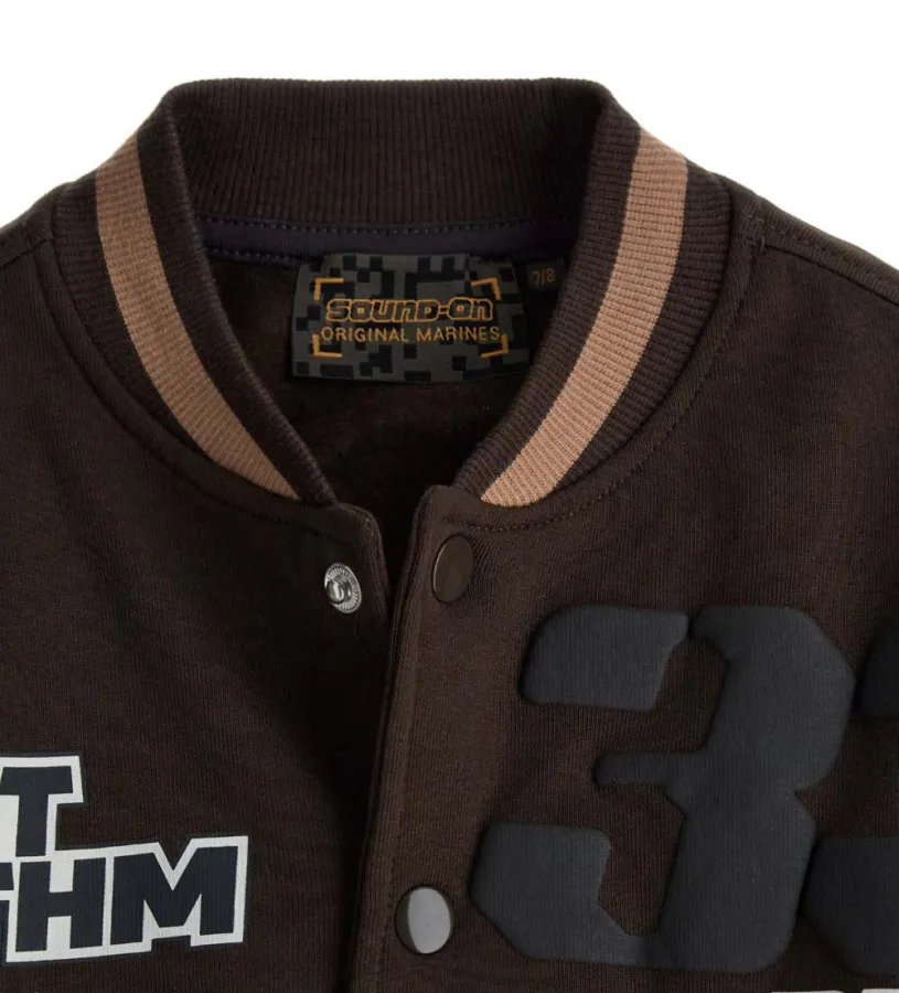 --Bomber oversize in cotone-