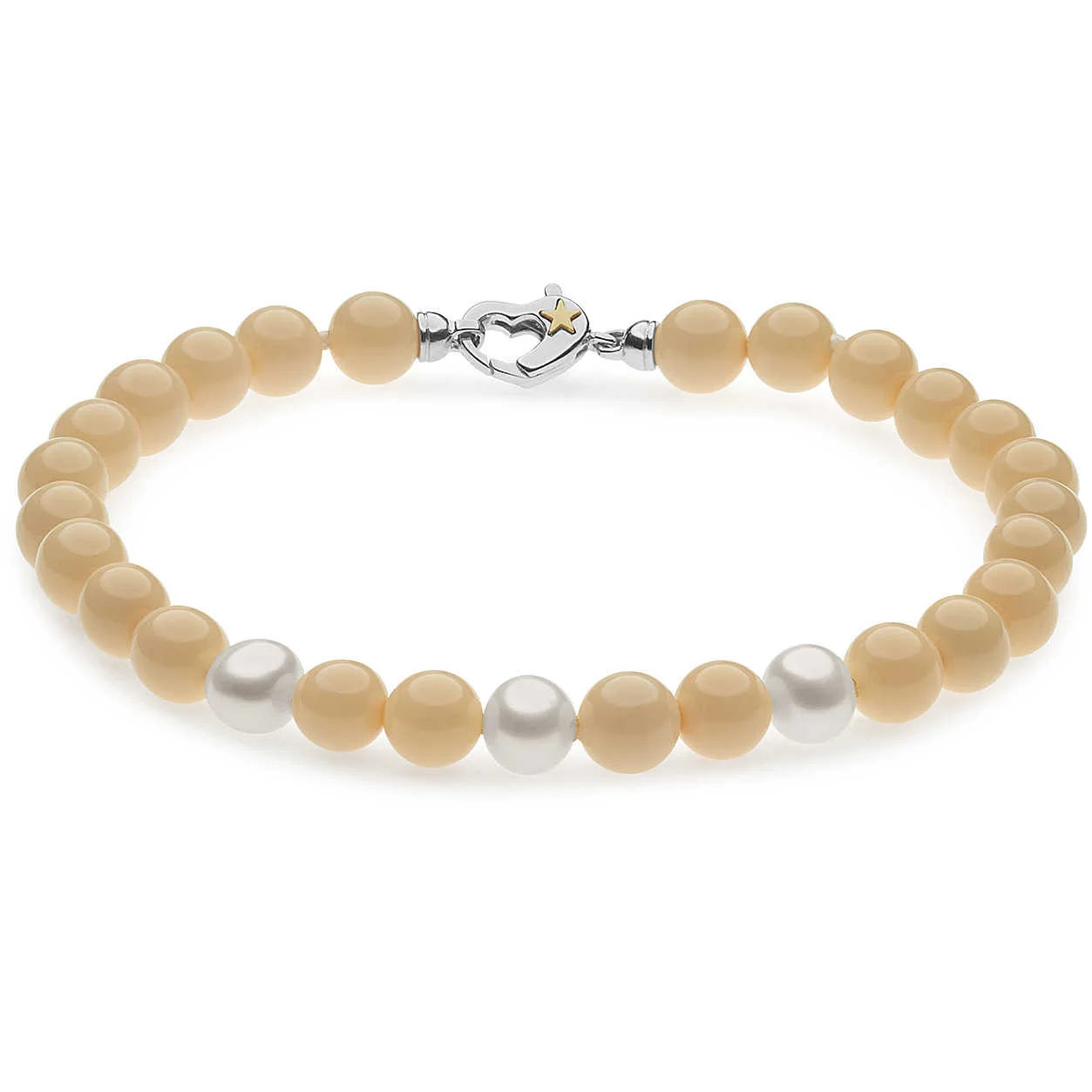 Bracciale Perle Rosa Comete Gioielli BRQ 332