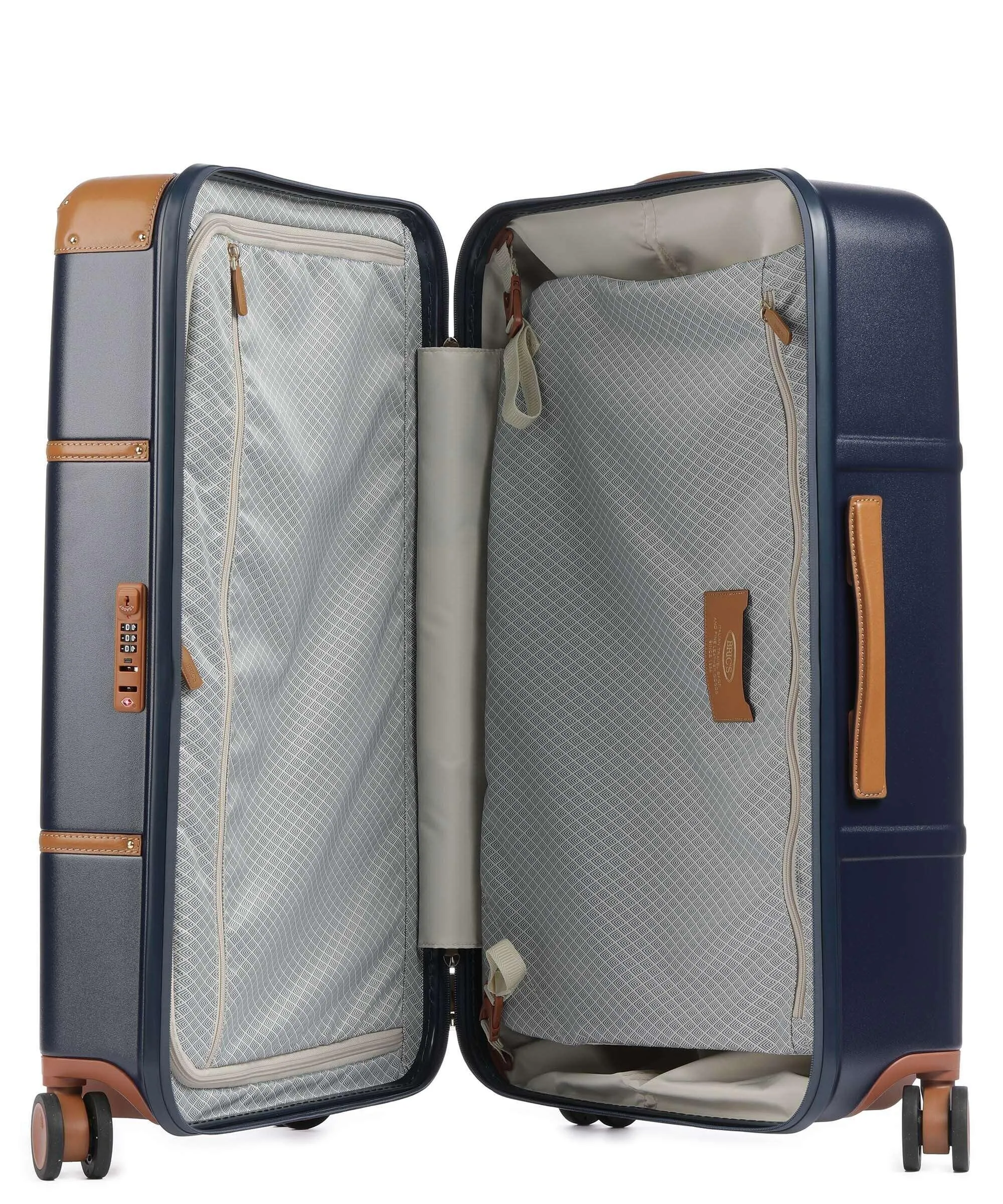  Brics Bellagio Valigia trolley (4 ruote) blu scuro 70 cm  