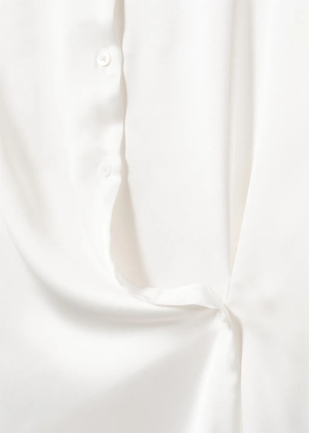 Camicia dettaglio drappeggiato