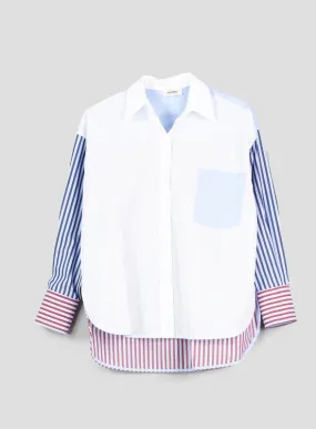 Camicia in cotone con righe - ottod'Ame