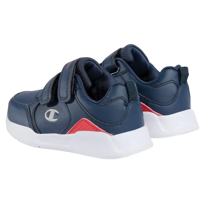 Champion scarpa da ginnastica da bambino con strappo Low Cut Grafic S32104 BS501 NNY blu