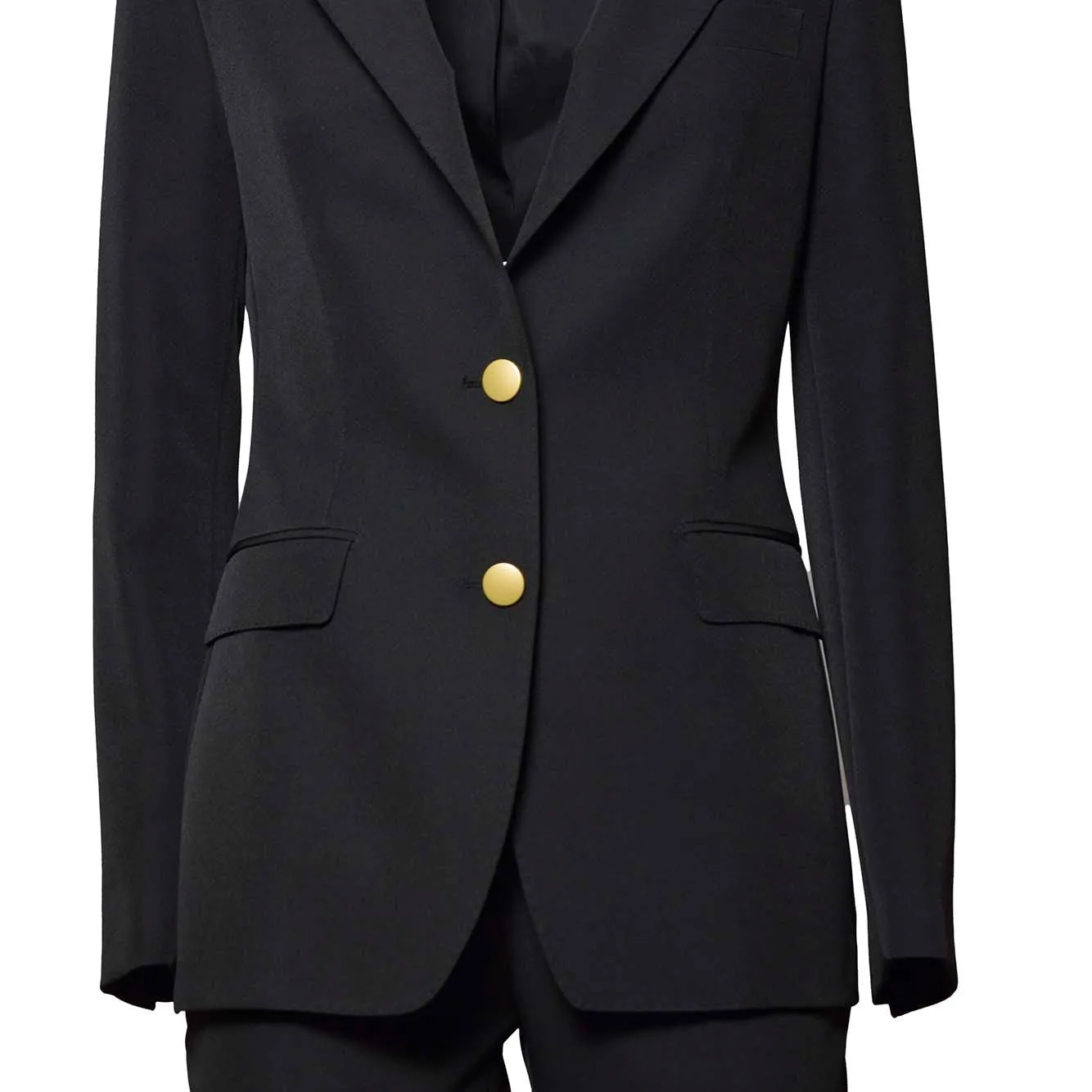 Completo T-Parigi in cady nero Tagliatore