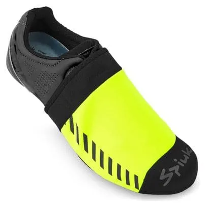 Copriscarpe Spiuk Top Ten Anteriore Giallo Fluo Membrana