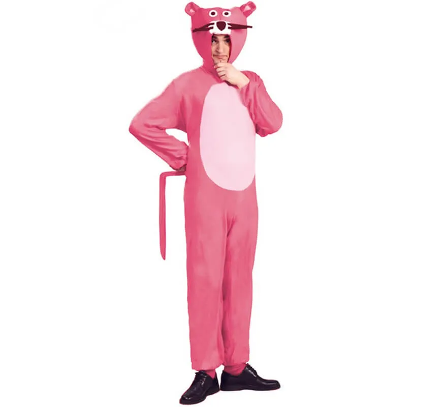 Costume di uomo rosa pantera