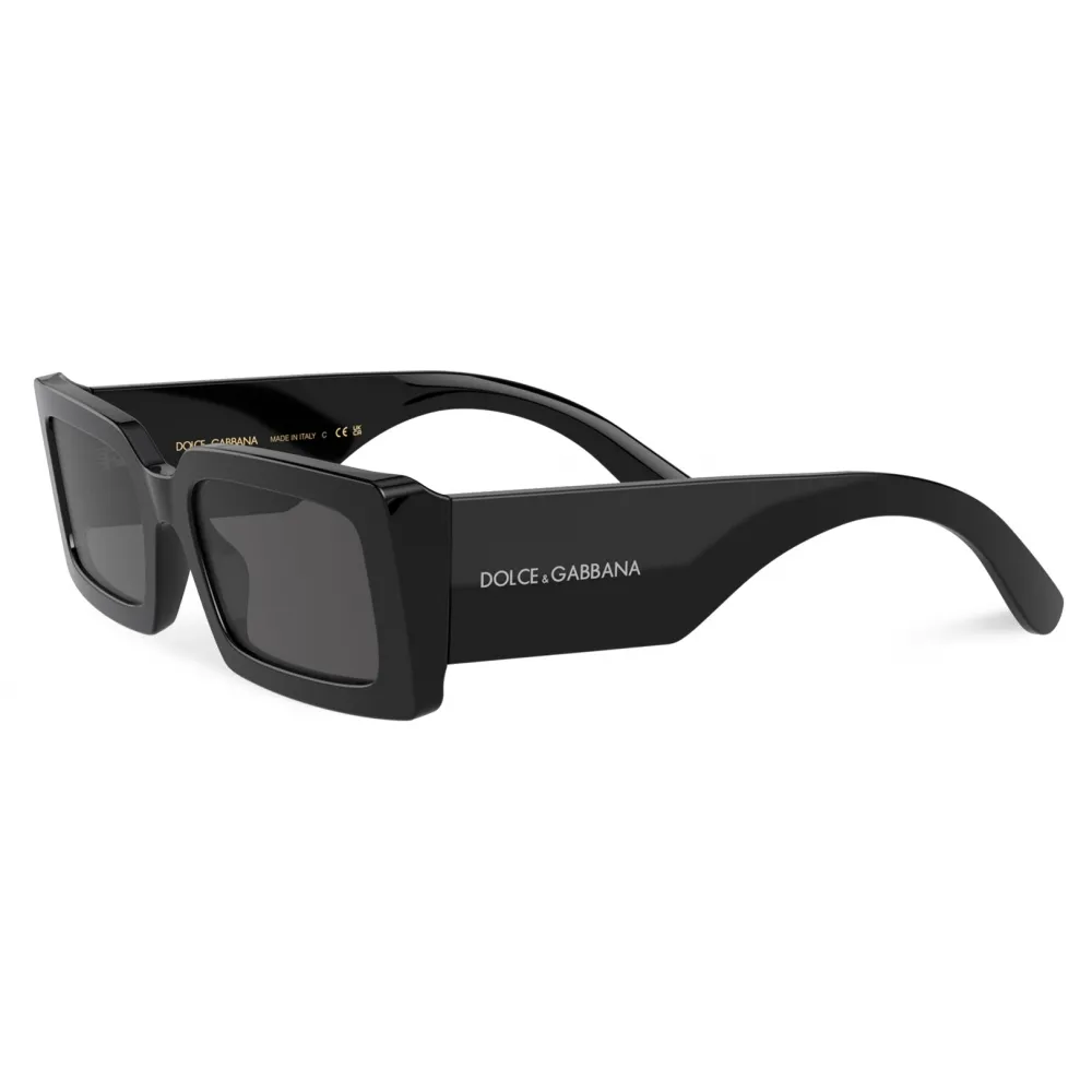 Dolce & Gabbana - Occhiale da Sole DNA - Nero Grigio Scuro - Dolce & Gabbana Eyewear