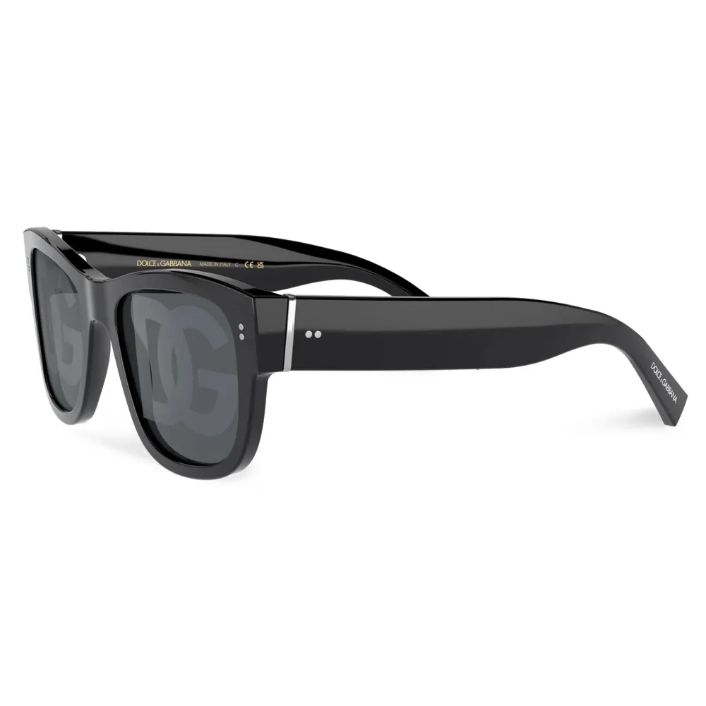 Dolce & Gabbana - Occhiale da Sole Domenico - Nero Grigio Scuro - Dolce & Gabbana Eyewear