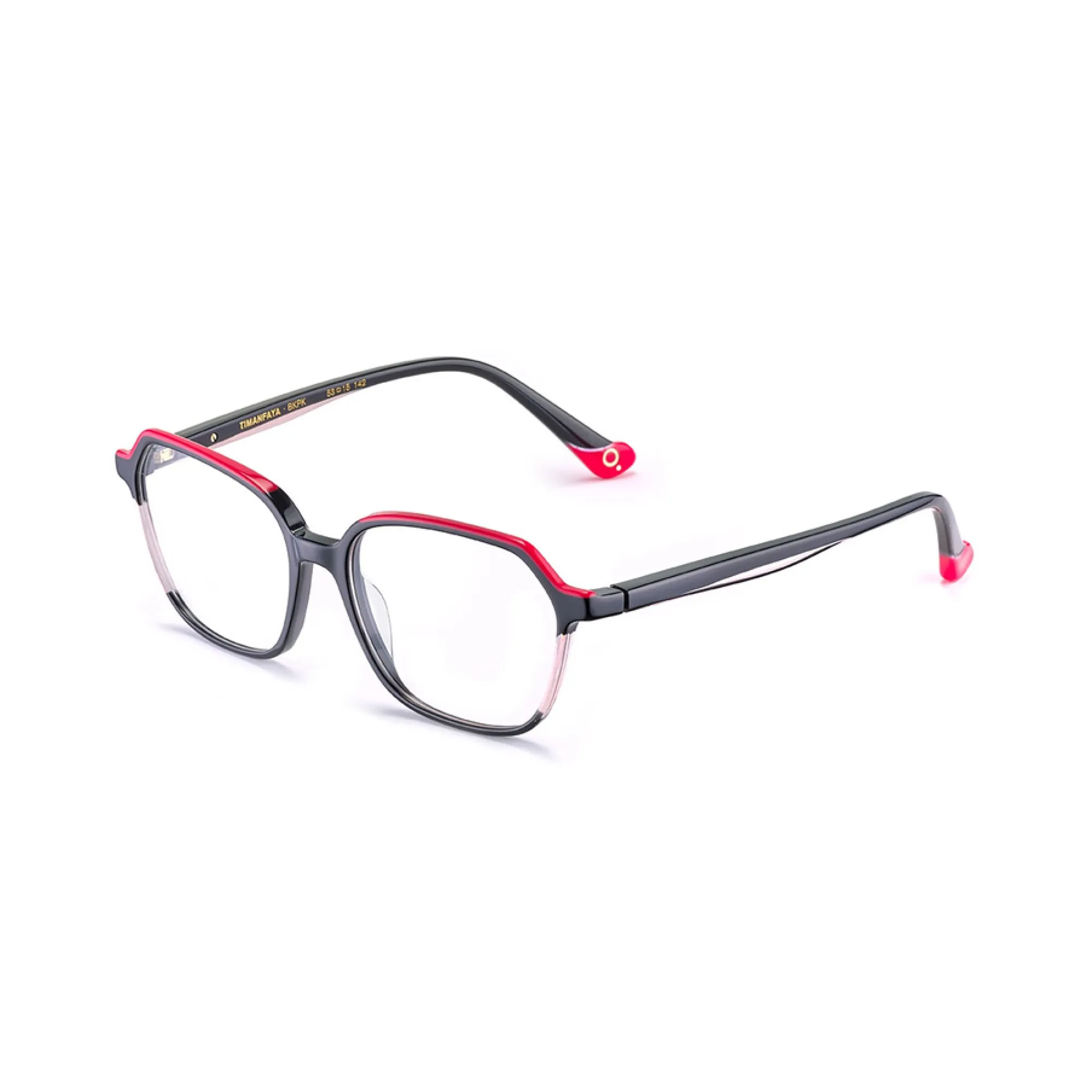   Etnia Barcelona TIMANFAYA - BKPK Rosa Nero | Occhiale Da Vista Donna 