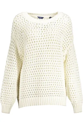 Gant maglioncino bianco traforata   
