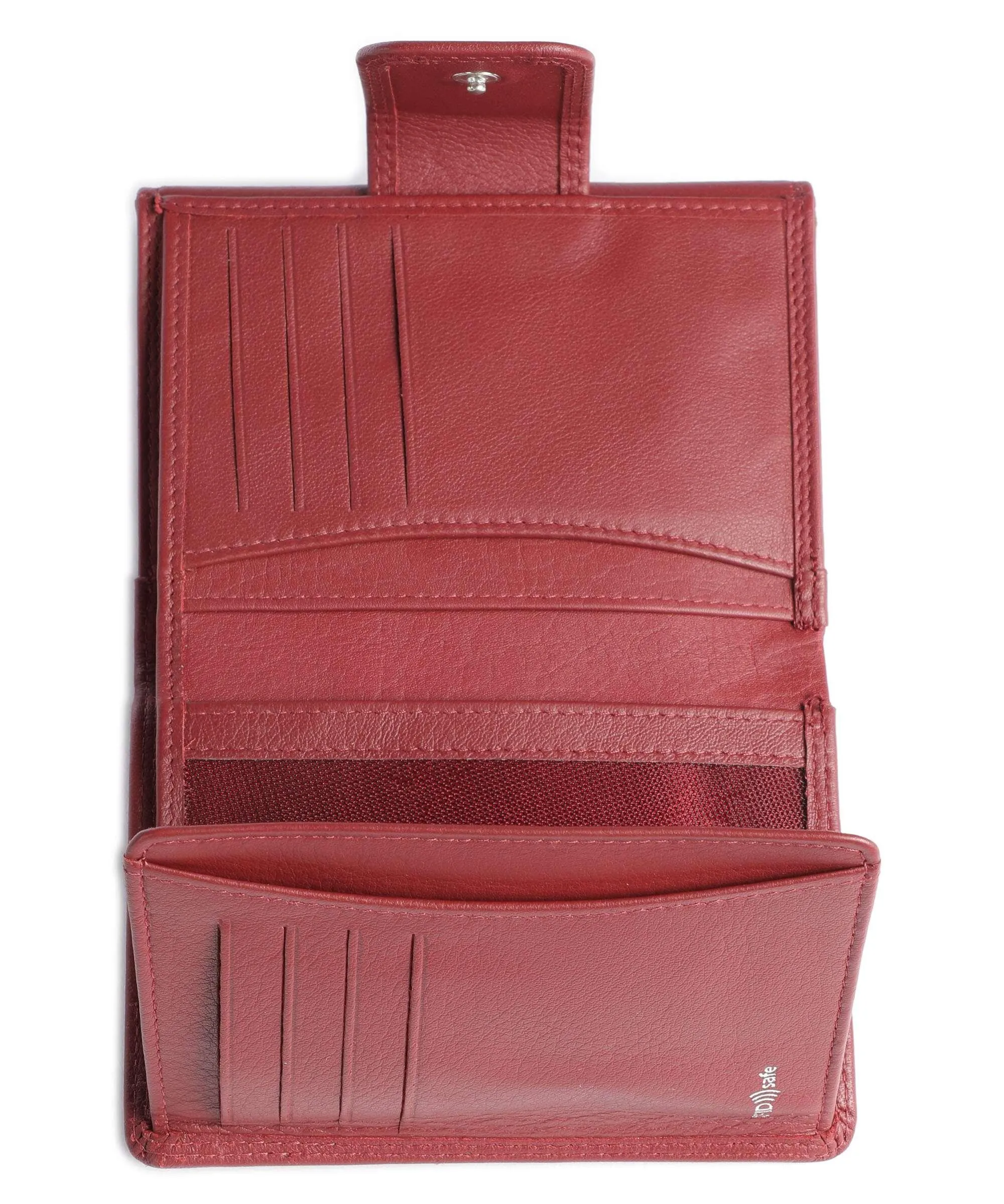  Golden Head Polo RFID Portafoglio morbida pelle bovina rosso  