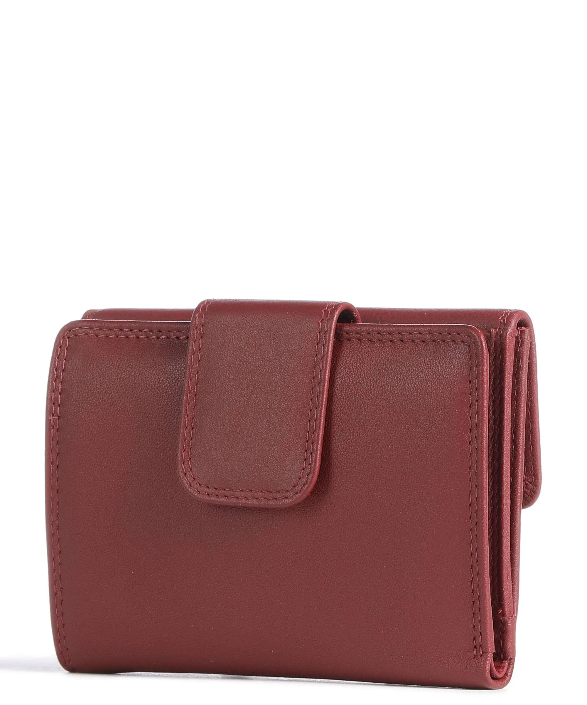  Golden Head Polo RFID Portafoglio morbida pelle bovina rosso  