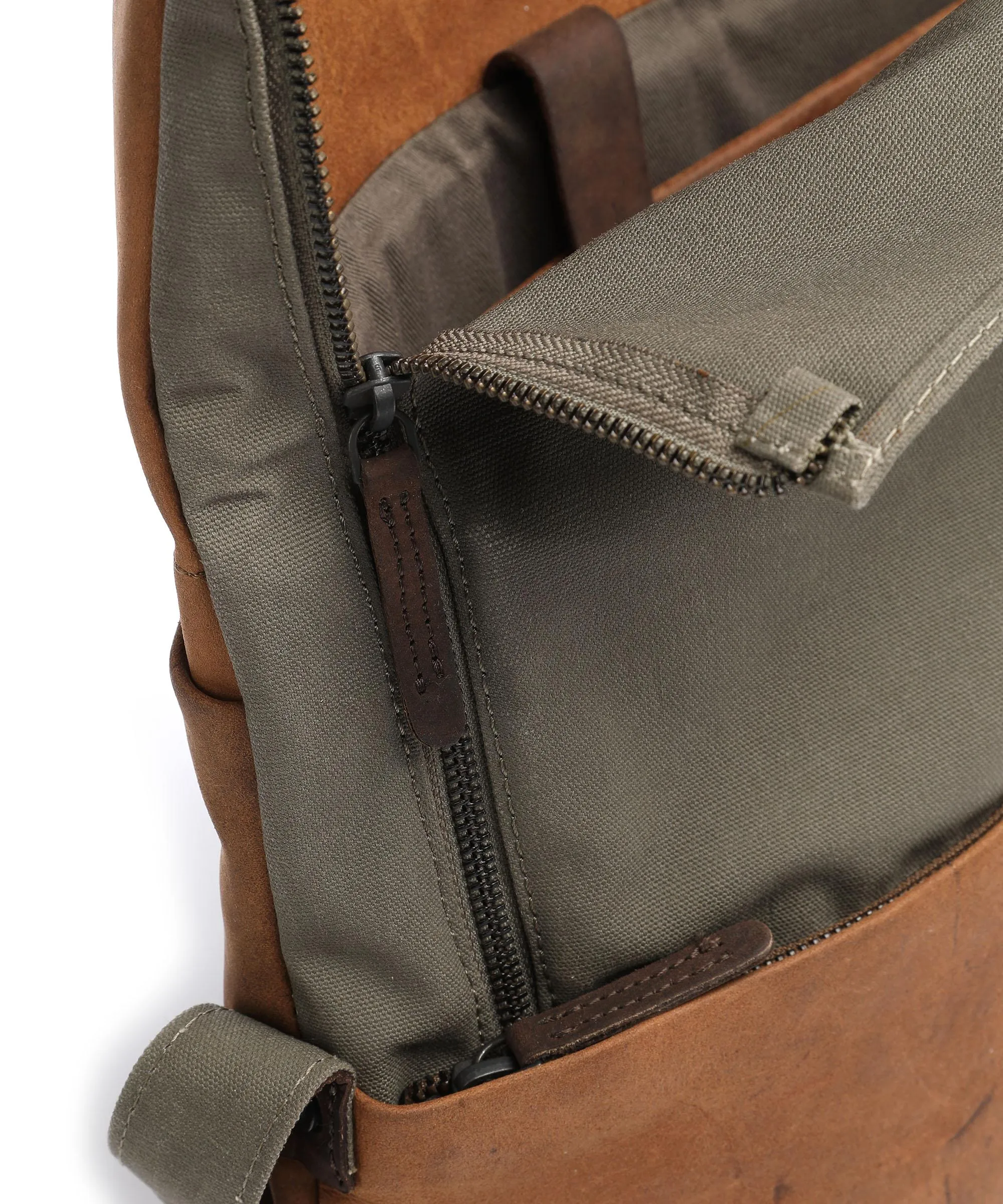  Harold's Twister M Cartella 13″ pelle, cotone marrone  