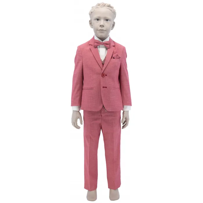 Henk ter Horst costume per bambini 3 pezzi Rosso