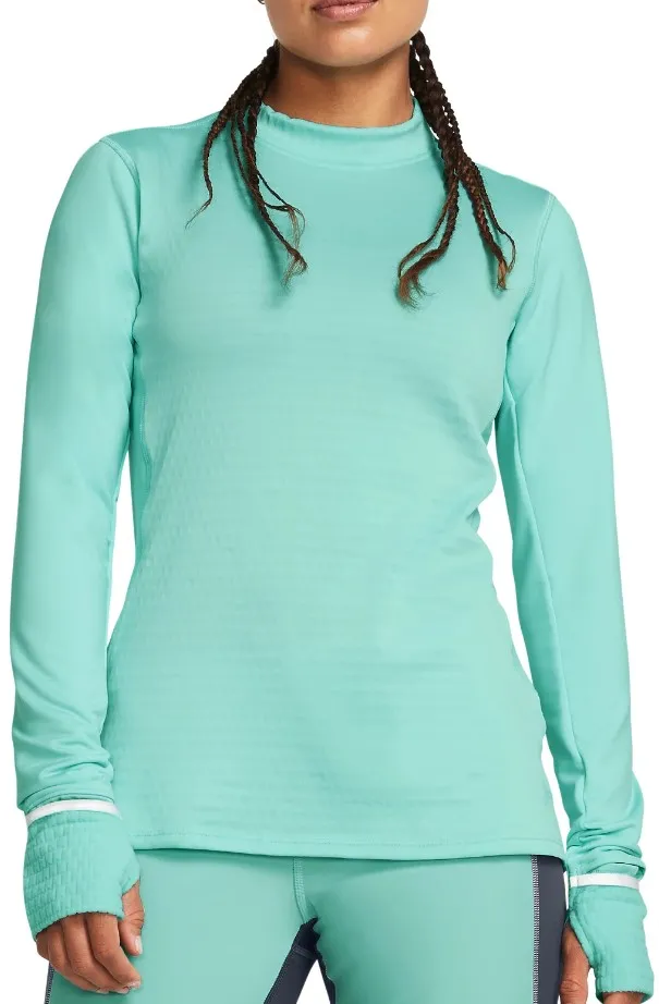 Magliette a maniche lunghe Under Armour UA Qualifier Cold LS-BLU