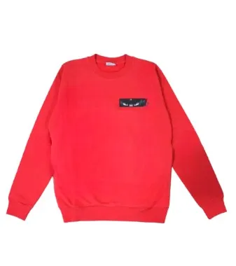 Marcelo Burlon Felpa girocollo con simbolo applicato CMBA009F19506