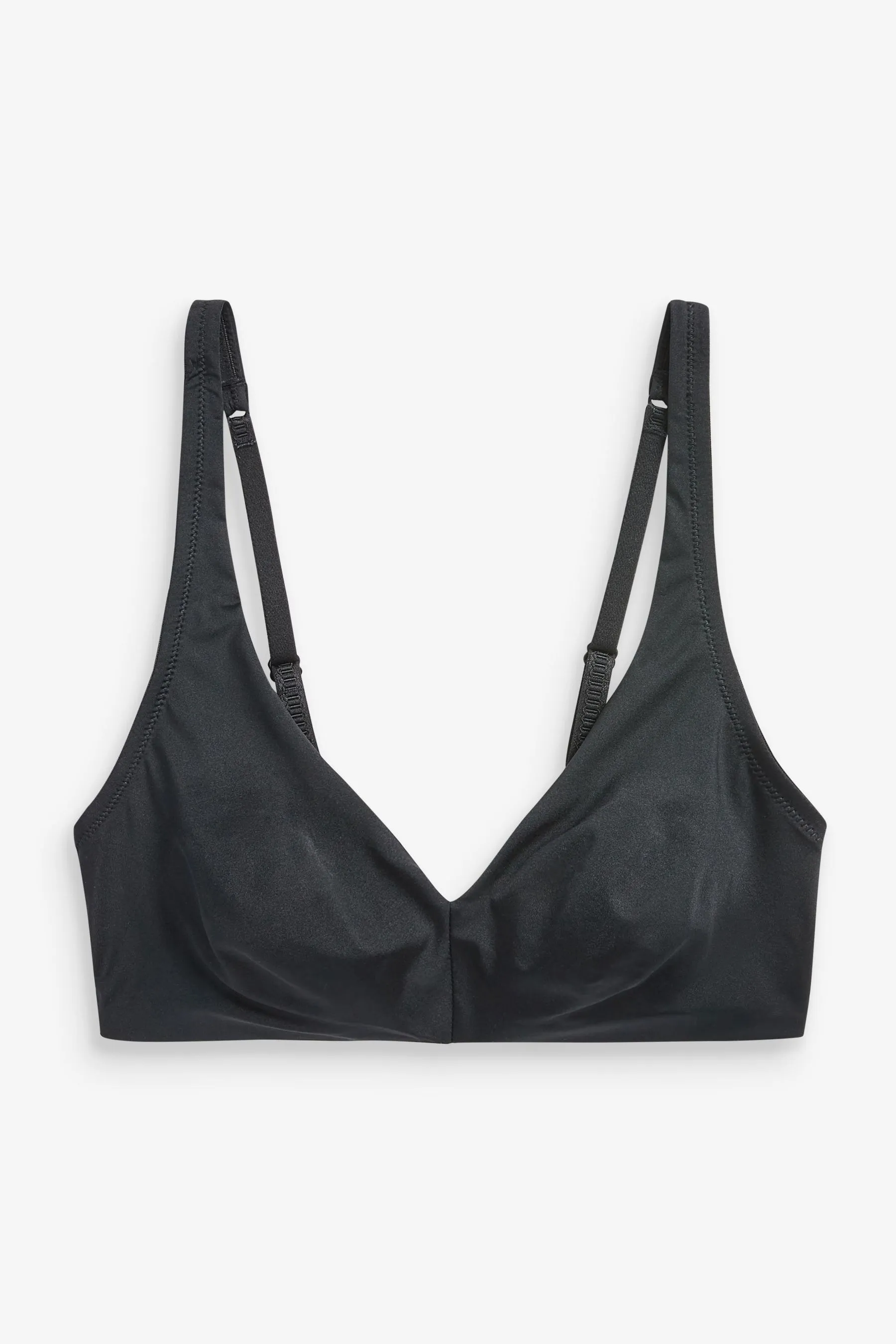 Nero/bianco/carne  - T-shirt uniforme in microfibra Reggiseni 3 Confezione