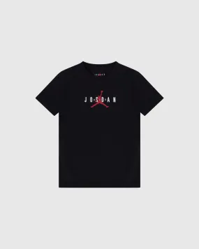 Nike Jordan T-Shirt Nero Bambino