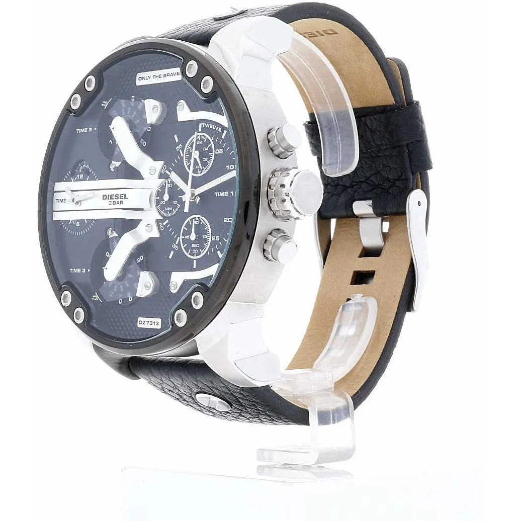orologio Diesel Mr. Daddy 2.0 Acciaio / pelle