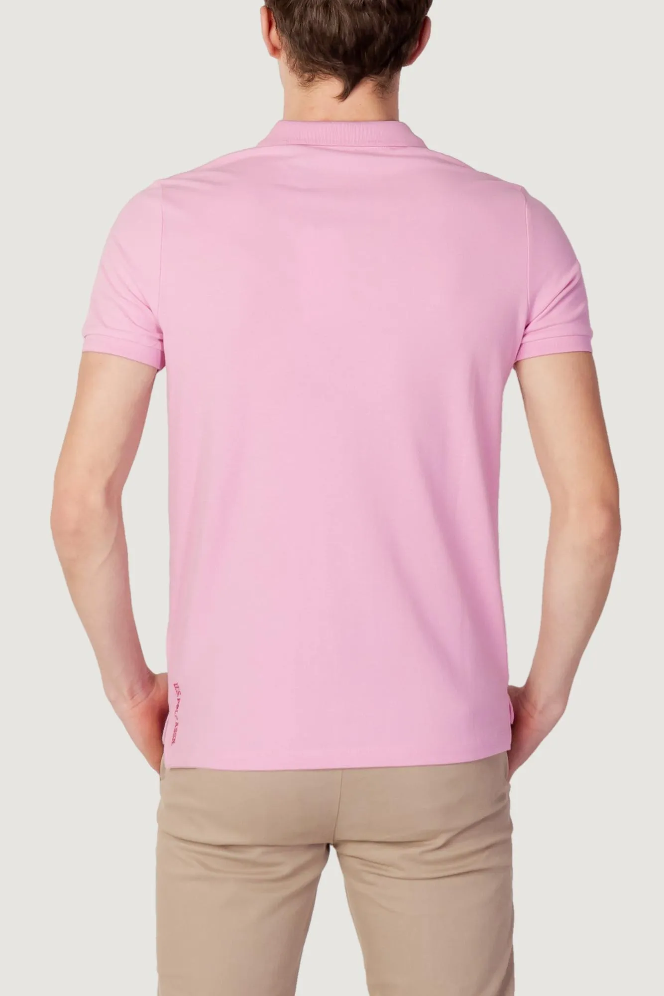 Polo manica corta U.S. Polo Assn. king Rosa