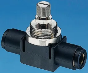 Regolatore di flusso Legris serie 7776, ingresso tubo 10mm, uscita tubo 10mm
