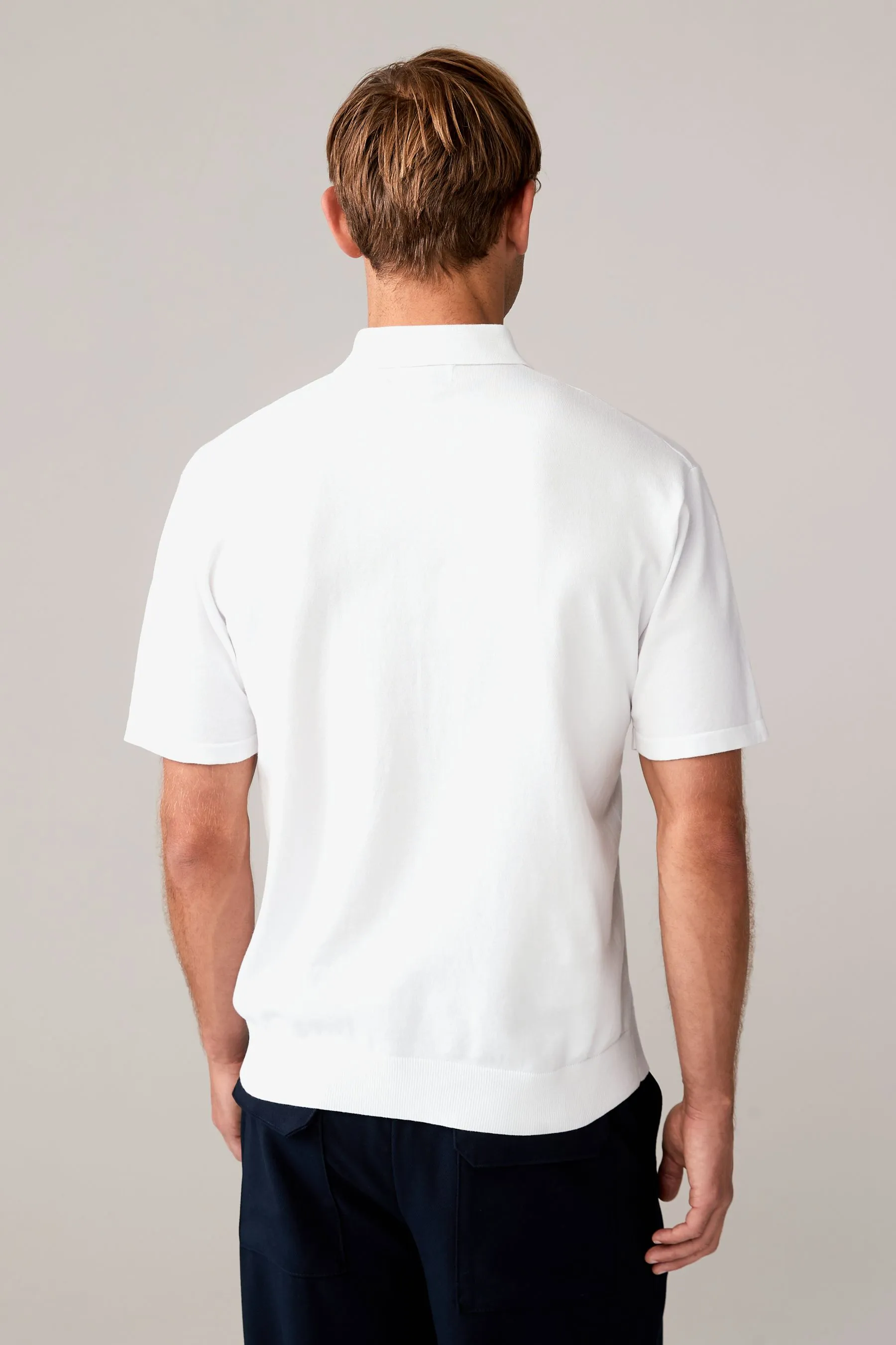 Regular - Fit Knitted Polo Shirts 2 Pack    