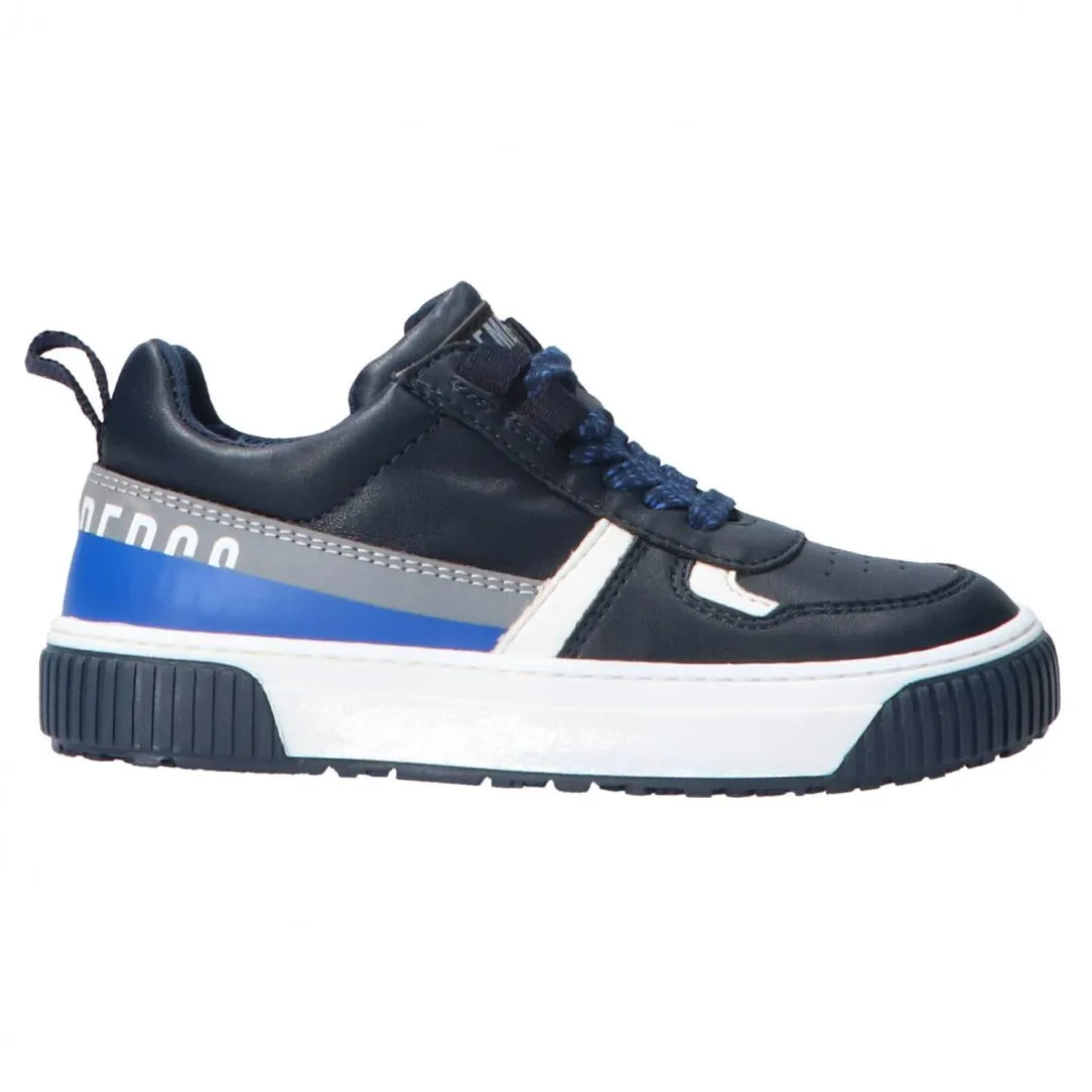 Scarpa stringa Blu