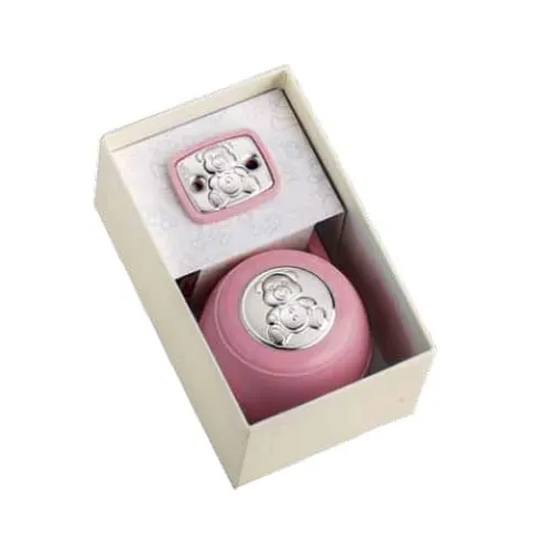 Set Spilla + Portaciuccio “Orsetto” Rosa Valenti
