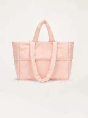 Shopper bag in nylon puffy