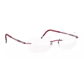   Silhouette Titan Next Generation 5521 3040 Rosso Rubino | Occhiale Da Vista Unisex 