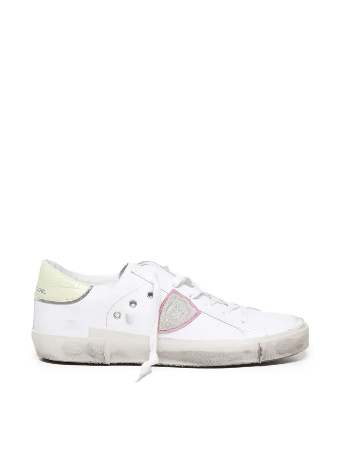SNEAKER CASUAL PRSX IN PELLE