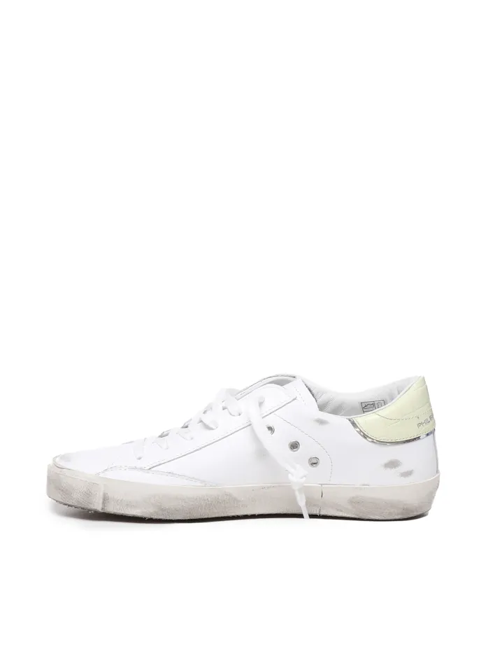 SNEAKER CASUAL PRSX IN PELLE