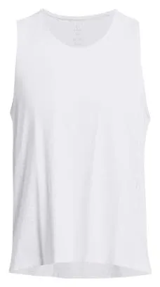 Under Armour Launch Elite Tank Uomo Bianco