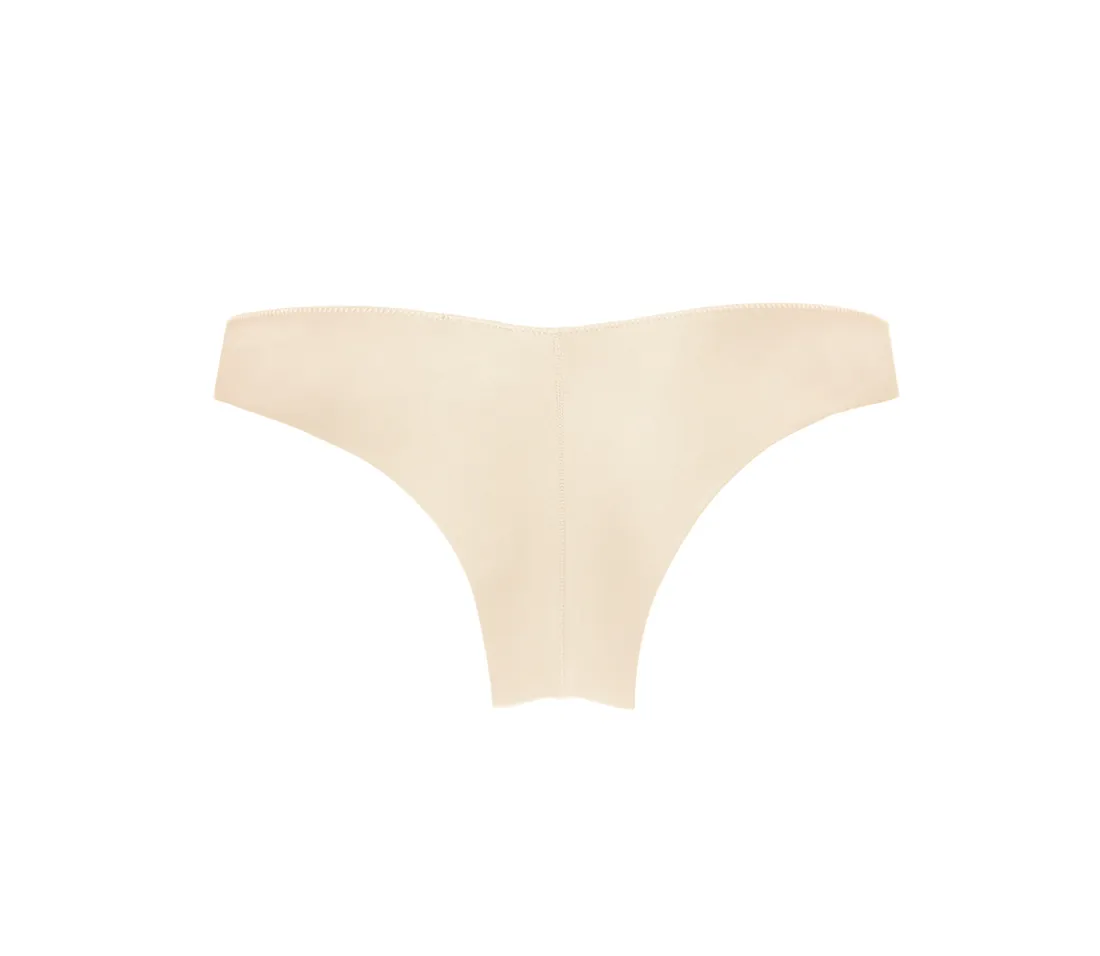 Yamamay  ---------    ------------Brasiliana con cuciture piatte colore naturale - Pack 2 pz